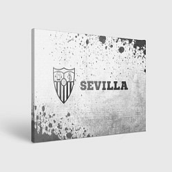 Холст прямоугольный Sevilla - white gradient по-горизонтали, цвет: 3D-принт