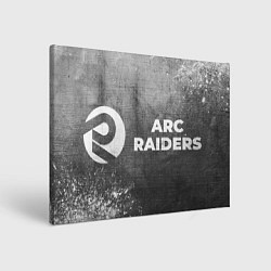 Холст прямоугольный ARC Raiders - grey gradient по-горизонтали, цвет: 3D-принт