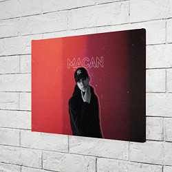 Холст прямоугольный Макан - певец, цвет: 3D-принт — фото 2