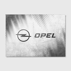 Холст прямоугольный Opel - white gradient по-горизонтали, цвет: 3D-принт — фото 2