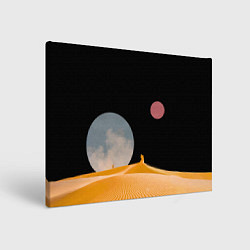 Холст прямоугольный Arrakis sandworm Dune, цвет: 3D-принт