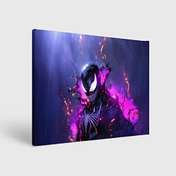Холст прямоугольный Neon Venom - Rain, цвет: 3D-принт