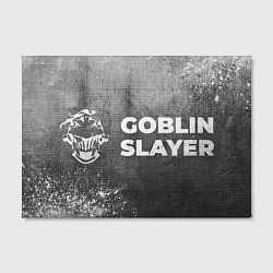 Холст прямоугольный Goblin Slayer - grey gradient по-горизонтали, цвет: 3D-принт — фото 2