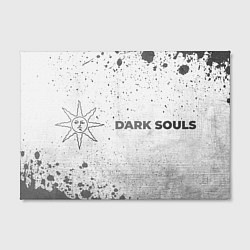 Холст прямоугольный Dark Souls - white gradient по-горизонтали, цвет: 3D-принт — фото 2