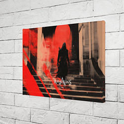 Холст прямоугольный Assassins Creed poster style, цвет: 3D-принт — фото 2