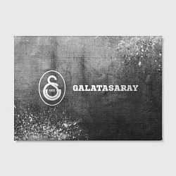 Холст прямоугольный Galatasaray - grey gradient по-горизонтали, цвет: 3D-принт — фото 2