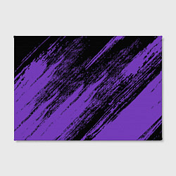 Холст прямоугольный The color is purple and black, цвет: 3D-принт — фото 2