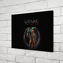 Холст прямоугольный Quake champions - Visor, цвет: 3D-принт — фото 2