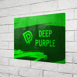 Холст прямоугольный Deep Purple - green gradient по-горизонтали, цвет: 3D-принт — фото 2