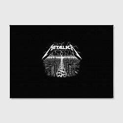 Холст прямоугольный Metallica - lightnings in metropolis, цвет: 3D-принт — фото 2