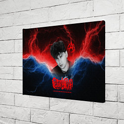 Холст прямоугольный Сектор газа Юрий Хой, цвет: 3D-принт — фото 2