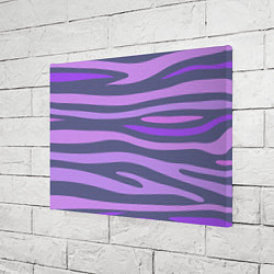 Холст прямоугольный Лавандовые волны, цвет: 3D-принт — фото 2