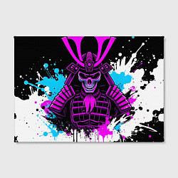 Холст прямоугольный Скелет самурая, цвет: 3D-принт — фото 2