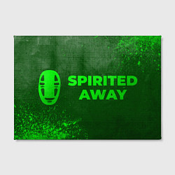 Холст прямоугольный Spirited Away - green gradient по-горизонтали, цвет: 3D-принт — фото 2