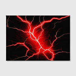 Холст прямоугольный Lightning, цвет: 3D-принт — фото 2