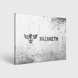 Холст прямоугольный Nazareth - white gradient по-горизонтали, цвет: 3D-принт