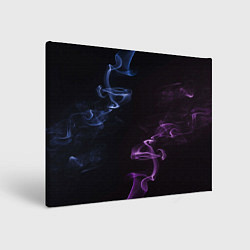 Холст прямоугольный Color black blue pink, цвет: 3D-принт
