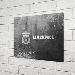 Холст прямоугольный Liverpool - grey gradient по-горизонтали, цвет: 3D-принт — фото 2
