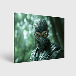 Холст прямоугольный Reptile Moral Kombat, цвет: 3D-принт