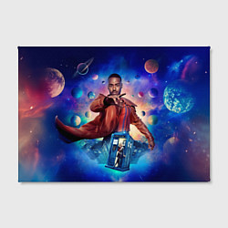 Холст прямоугольный Доктор Кто Шути Гатва, цвет: 3D-принт — фото 2