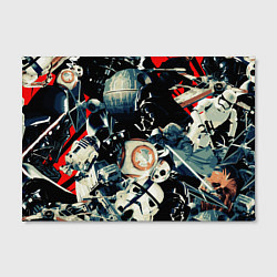 Холст прямоугольный Звездные войны персонажи, цвет: 3D-принт — фото 2