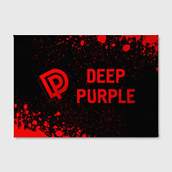 Холст прямоугольный Deep Purple - red gradient по-горизонтали, цвет: 3D-принт — фото 2