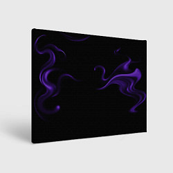 Холст прямоугольный The color purple is an abstraction, цвет: 3D-принт