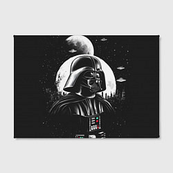 Холст прямоугольный Дарт Вейдер в космосе, цвет: 3D-принт — фото 2