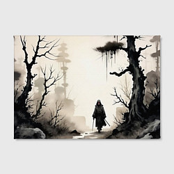 Холст прямоугольный Путник, цвет: 3D-принт — фото 2