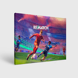 Холст прямоугольный Rematch original edition, цвет: 3D-принт