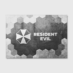 Холст прямоугольный Resident Evil - grey gradient по-горизонтали, цвет: 3D-принт — фото 2