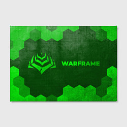 Холст прямоугольный Warframe - green gradient по-горизонтали, цвет: 3D-принт — фото 2