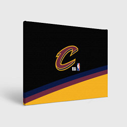 Холст прямоугольный Cleveland Cavaliers NBA basketball, цвет: 3D-принт