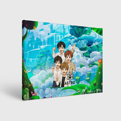 Холст прямоугольный Astro в аниме стиле, цвет: 3D-принт