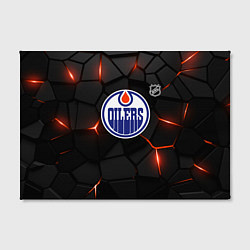 Холст прямоугольный Эдмонтон Ойлерз - НХЛ хоккей, цвет: 3D-принт — фото 2