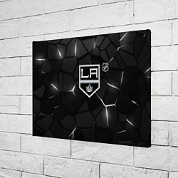 Холст прямоугольный Лос Анджелес Кингз - НХЛ хоккей, цвет: 3D-принт — фото 2