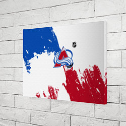 Холст прямоугольный Колорадо Эвеланш - брызги красок, цвет: 3D-принт — фото 2