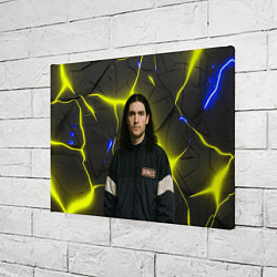 Холст прямоугольный Bones в спортивном стиле, цвет: 3D-принт — фото 2