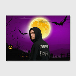 Холст прямоугольный Deadboy Bones, цвет: 3D-принт — фото 2