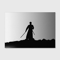 Холст прямоугольный Самурай в поле, цвет: 3D-принт — фото 2