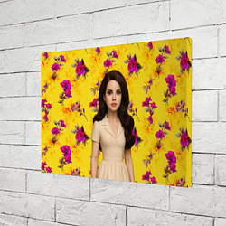 Холст прямоугольный Lana Del Rey образ куклы, цвет: 3D-принт — фото 2