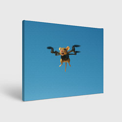 Холст прямоугольный Маусини Кводрокоптини мем, цвет: 3D-принт
