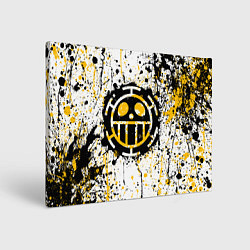 Холст прямоугольный Пираты сердца - Ван Пис, цвет: 3D-принт