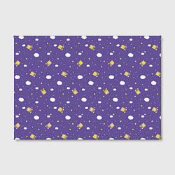 Холст прямоугольный Подарки от единорога, цвет: 3D-принт — фото 2