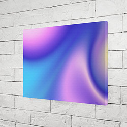 Холст прямоугольный Color multicolored gradient, цвет: 3D-принт — фото 2