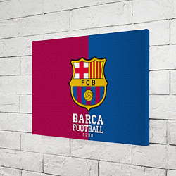 Холст прямоугольный Barca Football, цвет: 3D-принт — фото 2