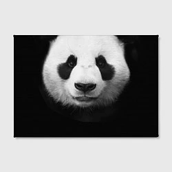 Холст прямоугольный Взгляд панды, цвет: 3D-принт — фото 2