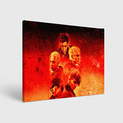 Холст прямоугольный Big Bang: Flame Boys, цвет: 3D-принт