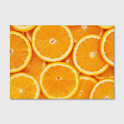 Холст прямоугольный Апельсин, цвет: 3D-принт — фото 2