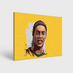 Холст прямоугольный Ronaldinho Art, цвет: 3D-принт
